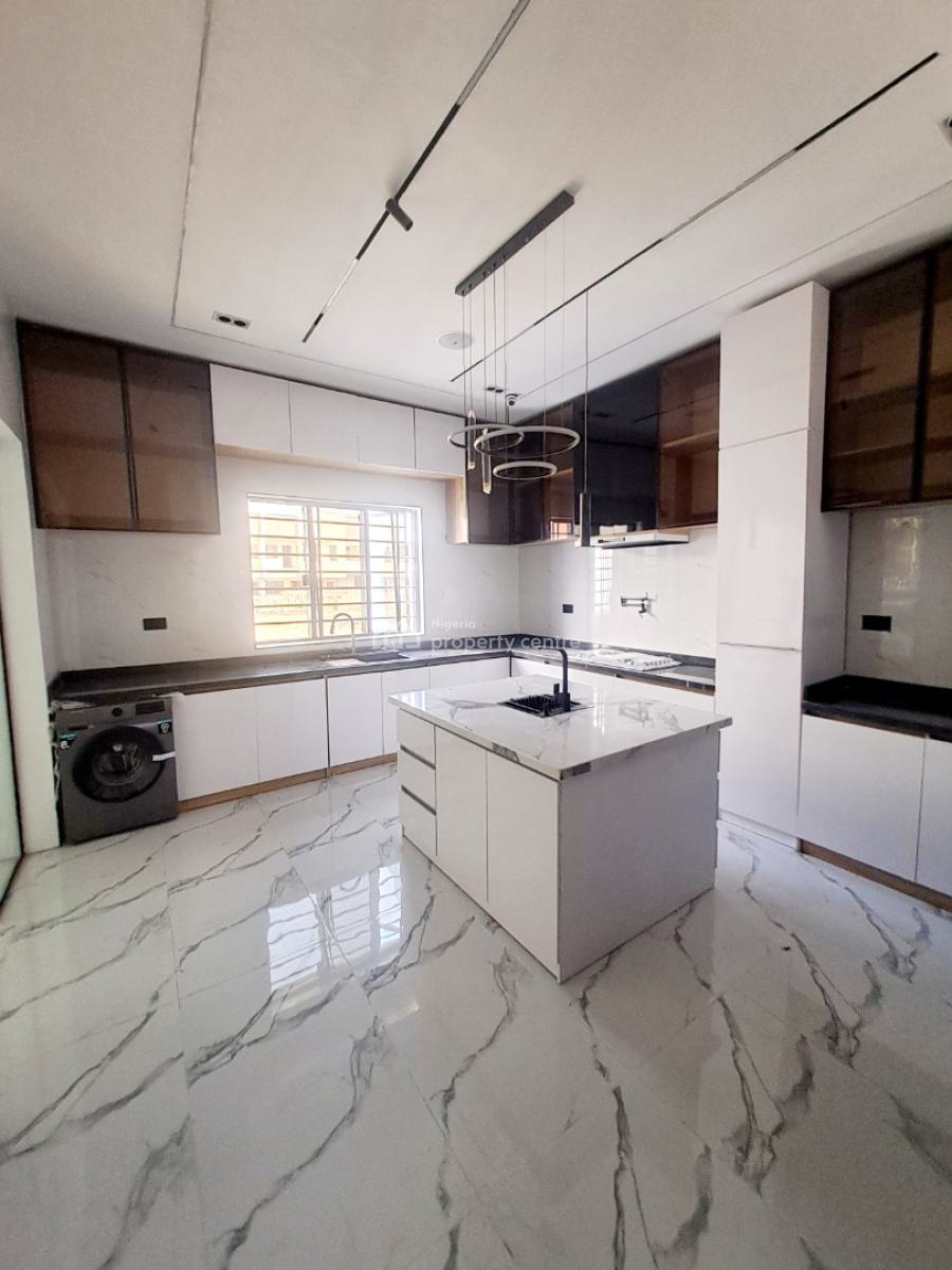 Newly Built 5 Bedroom Detached with Bq, Cinema, Pool, Chevron, Lekki, Lagos, Detached Duplex for Sale
