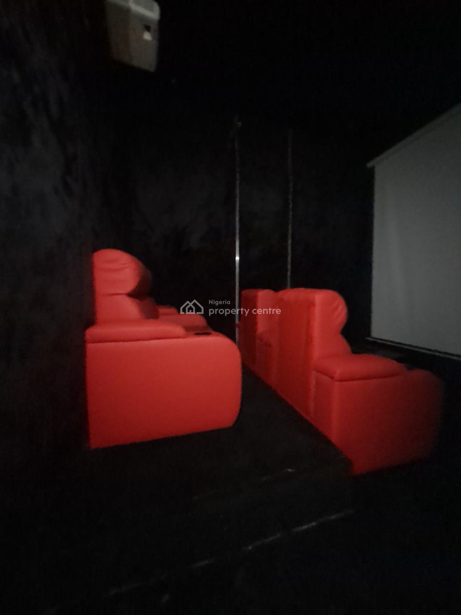 Newly Built 5 Bedroom Detached with Bq, Cinema, Pool, Chevron, Lekki, Lagos, Detached Duplex for Sale