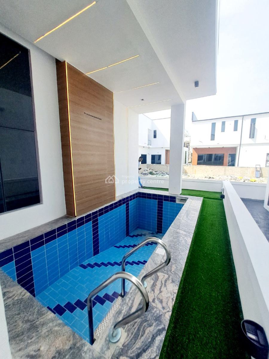 Newly Built 5 Bedroom Detached with Bq & Pool, Chevron, Lekki, Lagos, Detached Duplex for Sale
