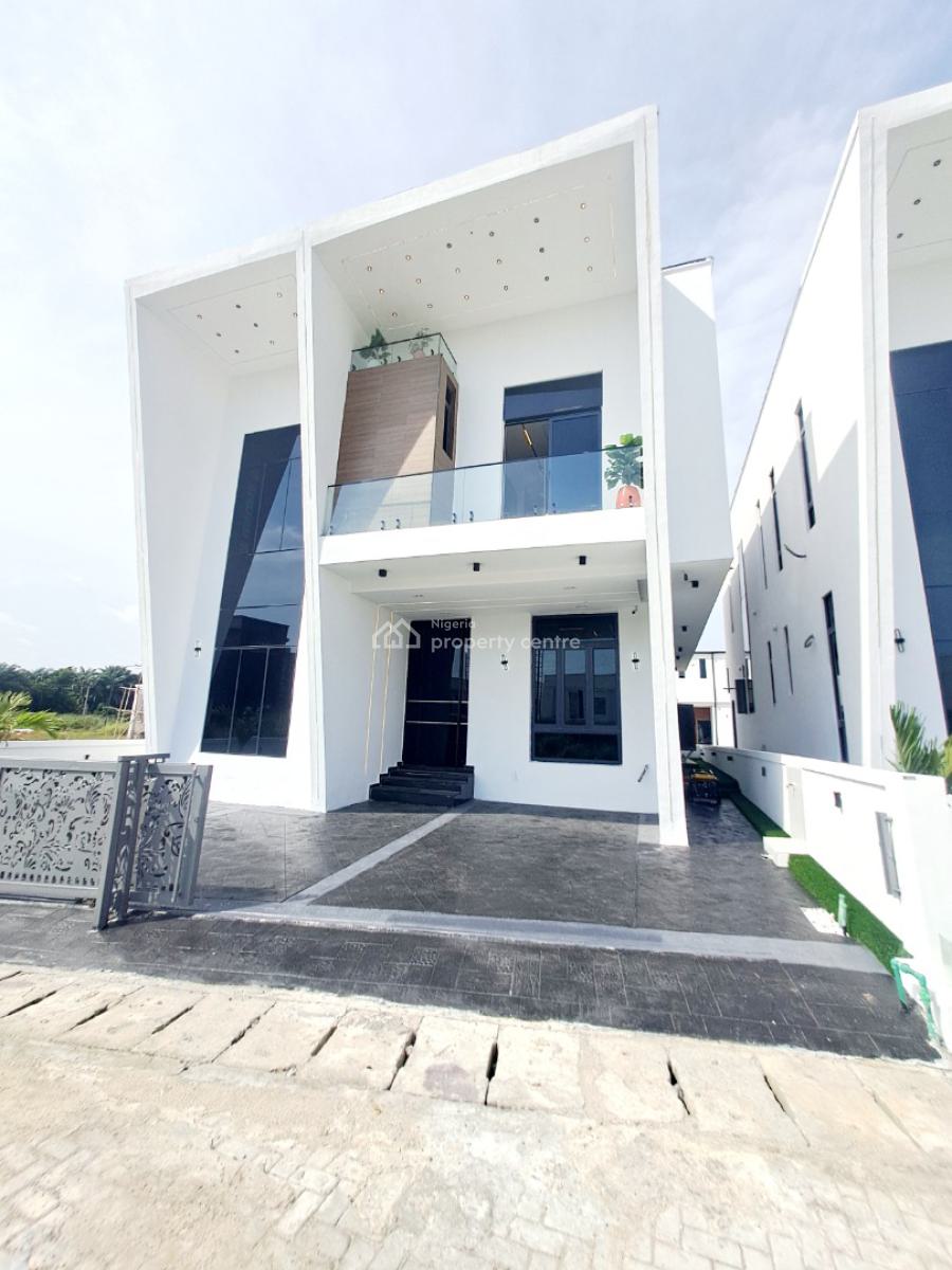 Newly Built 5 Bedroom Detached with Bq & Pool, Chevron, Lekki, Lagos, Detached Duplex for Sale