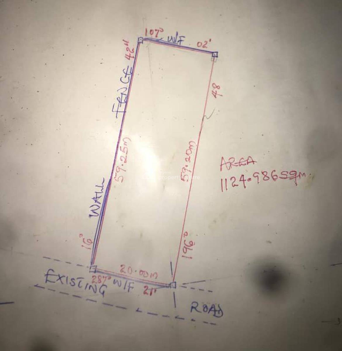 Residential Plot Measuring 1125sqm Land, Jericho Gra, Ibadan, Oyo, Residential Land for Sale