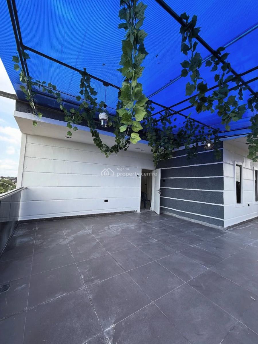 Contemporary 4 Bedroom Duplex with Cinema and Roof Top Terrace, Agip Estate, Rumueme, Port Harcourt, Rivers, Detached Duplex for Sale