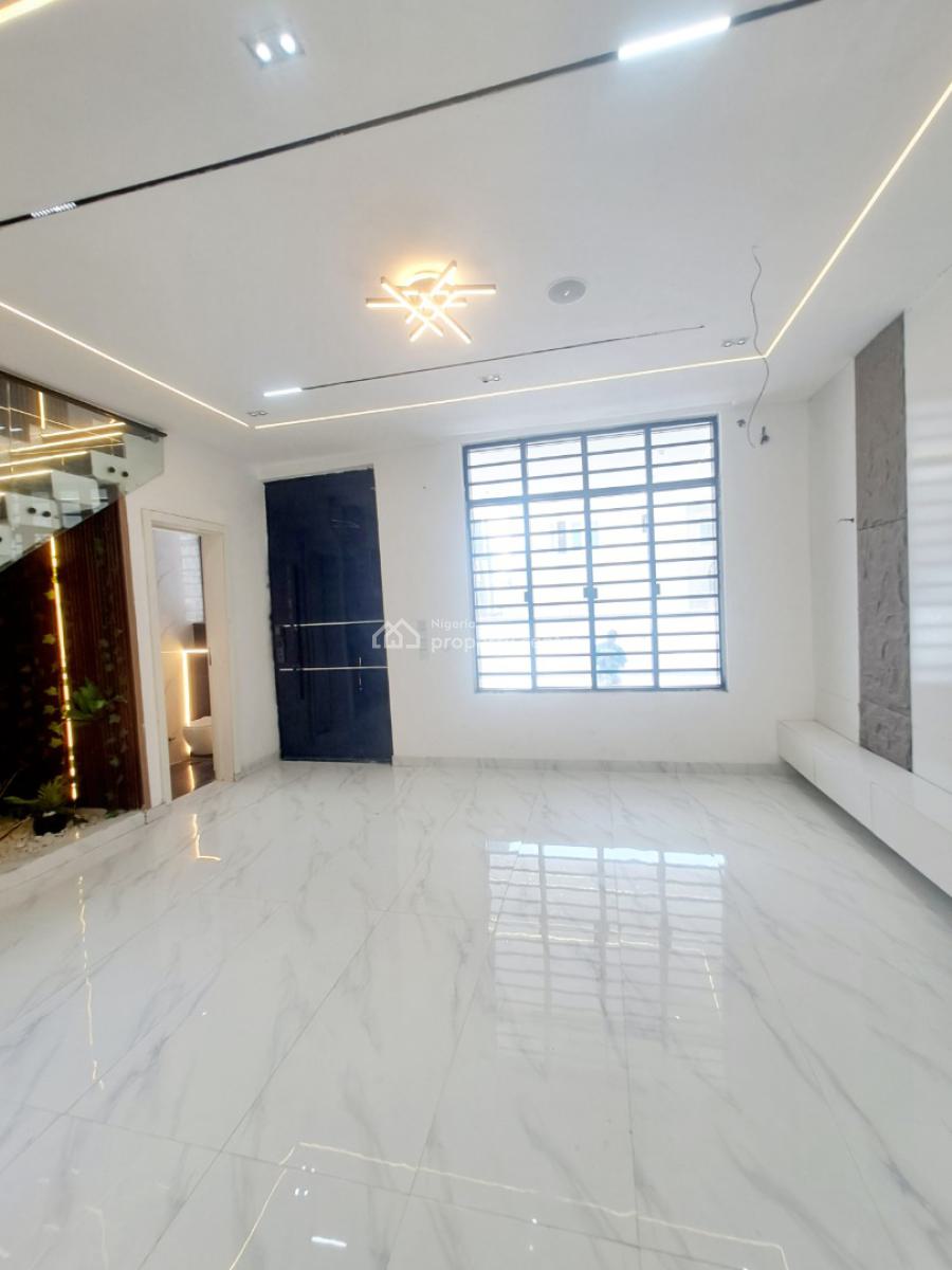 Newly Built 5 Units of 4 Bedroom Terrace with Bq, Ikate, Lekki, Lagos, Terraced Duplex for Sale