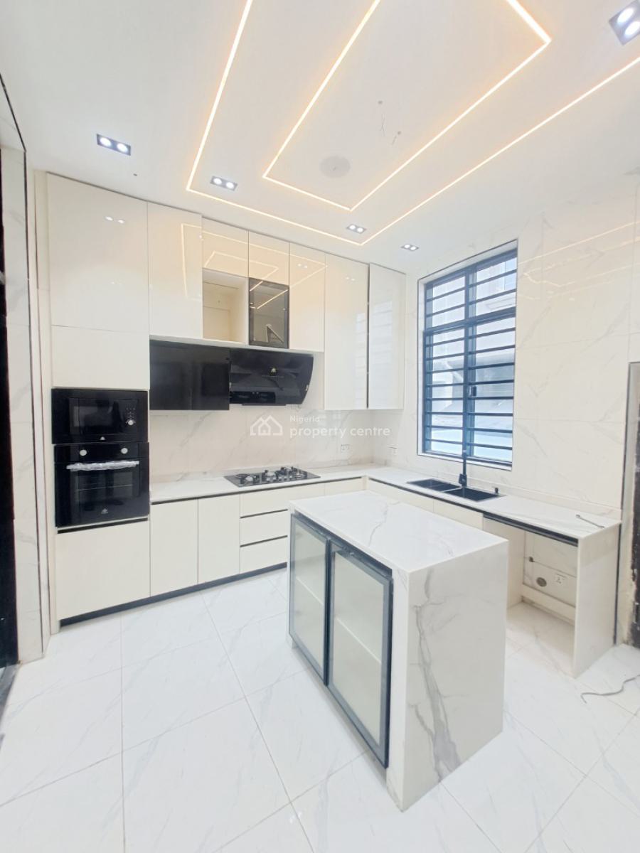 Newly Built 5 Units of 4 Bedroom Terrace with Bq, Ikate, Lekki, Lagos, Terraced Duplex for Sale