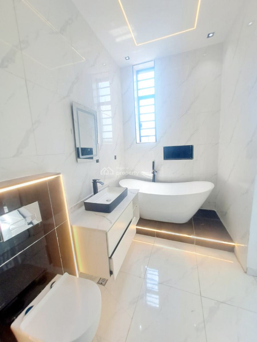 Newly Built 5 Units of 4 Bedroom Terrace with Bq, Ikate, Lekki, Lagos, Terraced Duplex for Sale