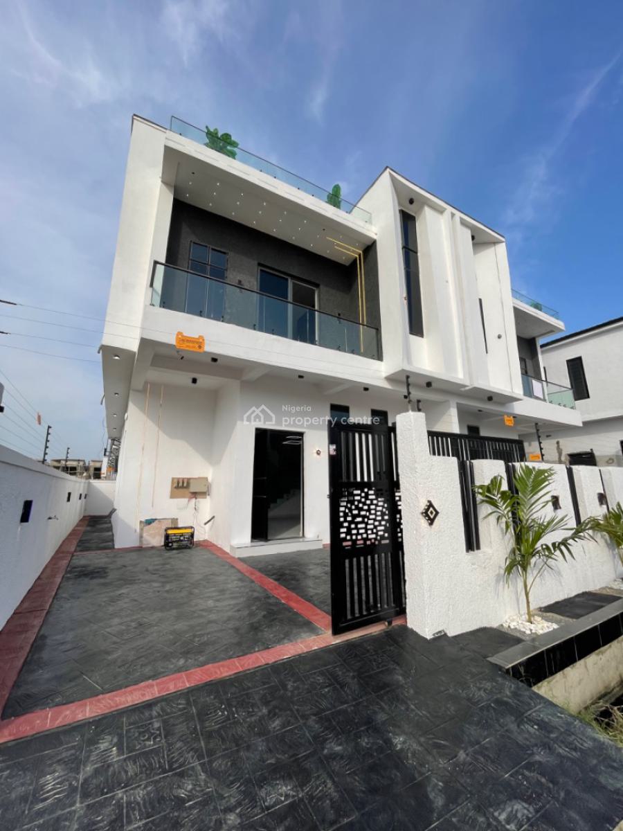 Spacious 4 Bedroom Semidetached Duplex, Ajah, Lagos, Semi-detached Duplex for Sale