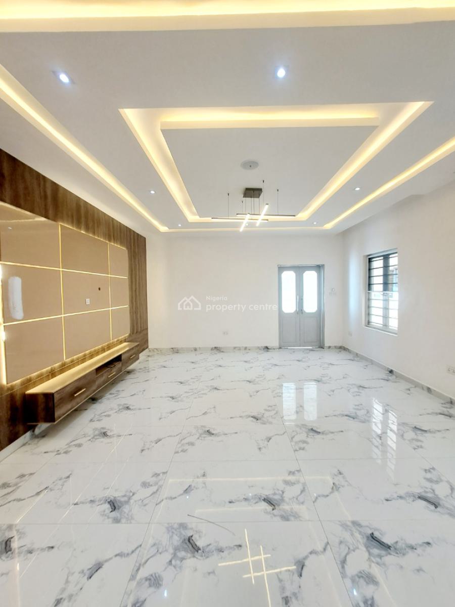 Newly Built 5 Bedroom Detached with 2 Room Bq, Pool Cinema & Gym Room, Chevron Drive, Lekki, Lagos, Detached Duplex for Sale