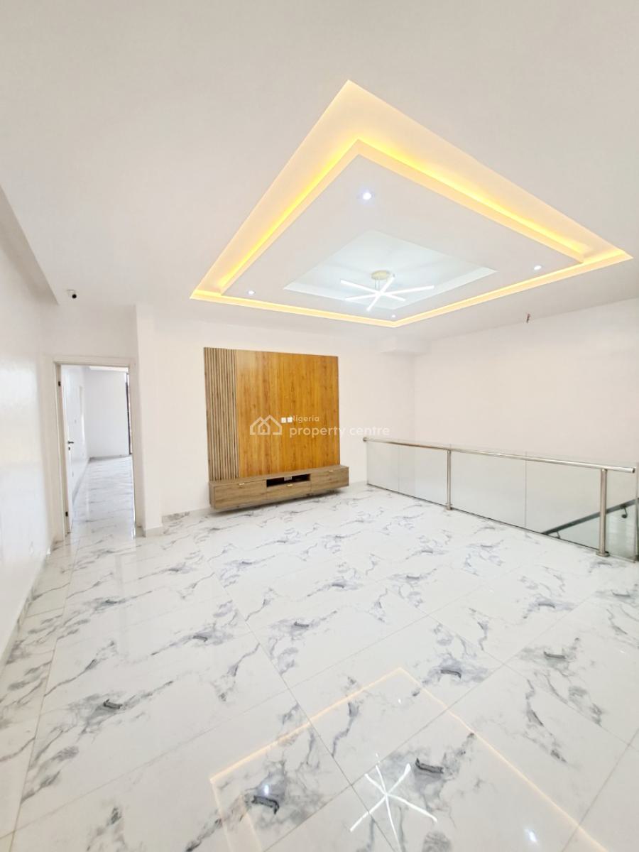 Newly Built 5 Bedroom Detached with 2 Room Bq, Pool Cinema & Gym Room, Chevron Drive, Lekki, Lagos, Detached Duplex for Sale