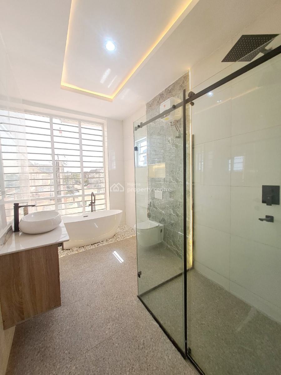 Newly Built 5 Bedroom Detached with 2 Room Bq, Pool Cinema & Gym Room, Chevron Drive, Lekki, Lagos, Detached Duplex for Sale