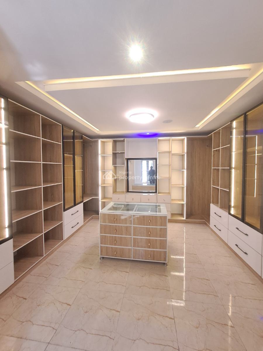 Newly Built 5 Bedroom Detached with 2 Room Bq, Pool Cinema & Gym Room, Chevron Drive, Lekki, Lagos, Detached Duplex for Sale
