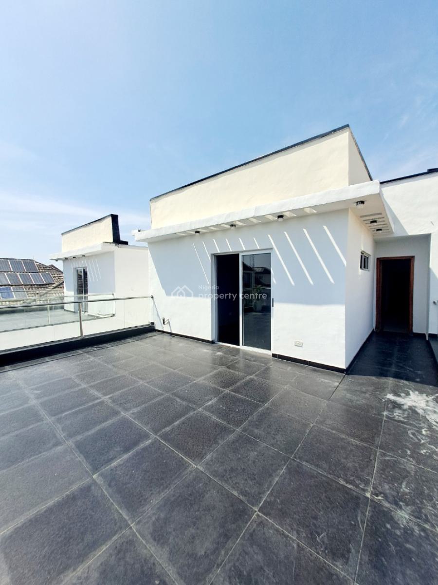Newly Built 5 Bedroom Detached with 2 Room Bq, Pool Cinema & Gym Room, Chevron Drive, Lekki, Lagos, Detached Duplex for Sale