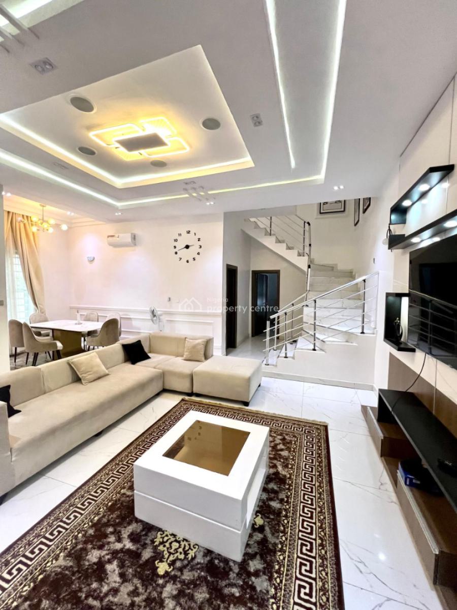 4 Bedroom Semi Detached Duplex with Snooker, Idado, Lekki, Lagos, Semi-detached Duplex Short Let