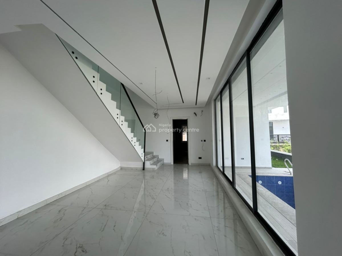 Exquisitely Finished 5 Bedroom Semi-detached  Duplex + Bq & Pool, Cowrie Creek Estate, Ikate, Lekki, Lagos, Semi-detached Duplex for Sale