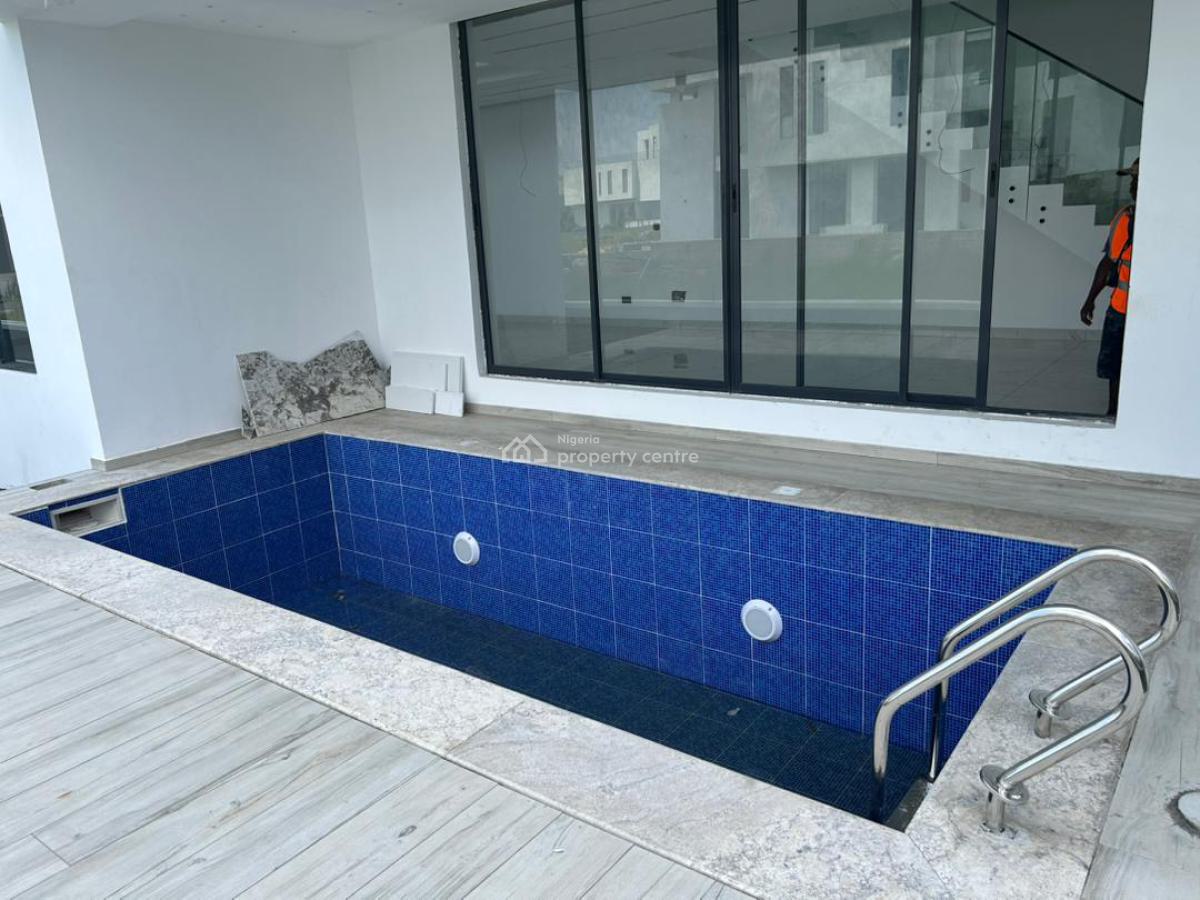 Exquisitely Finished 5 Bedroom Semi-detached  Duplex + Bq & Pool, Cowrie Creek Estate, Ikate, Lekki, Lagos, Semi-detached Duplex for Sale