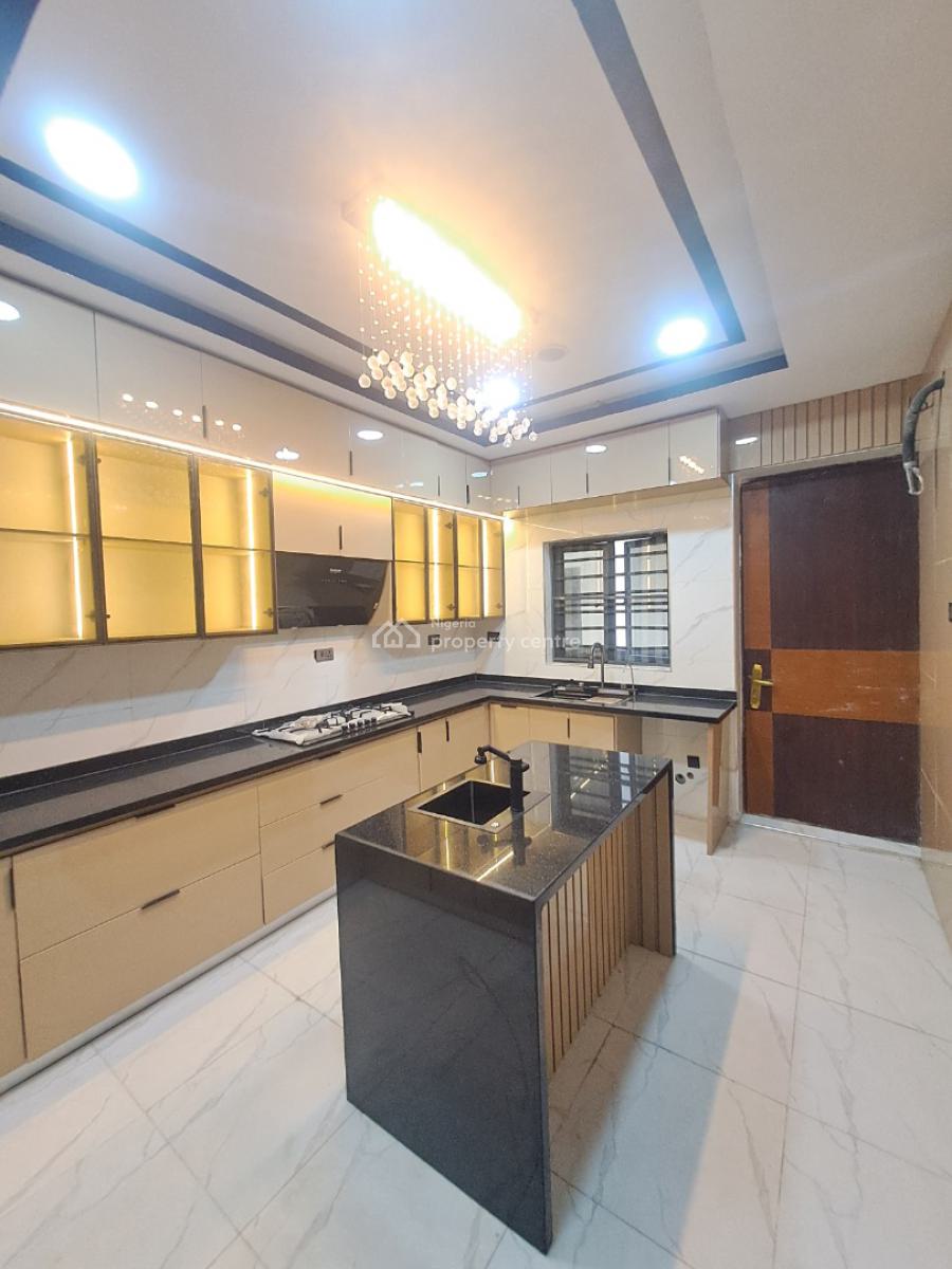 Newly Built 4 Bedroom Detached with Bq, Chevron Drive, Lekki, Lagos, Detached Duplex for Sale