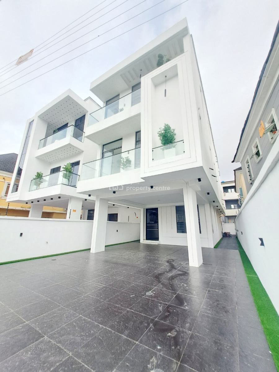 Newly Built 6 Bedroom Detached Duplex with Bq & Pool in a Gated Estate, Chevron Drive, Lekki, Lagos, Detached Duplex for Sale