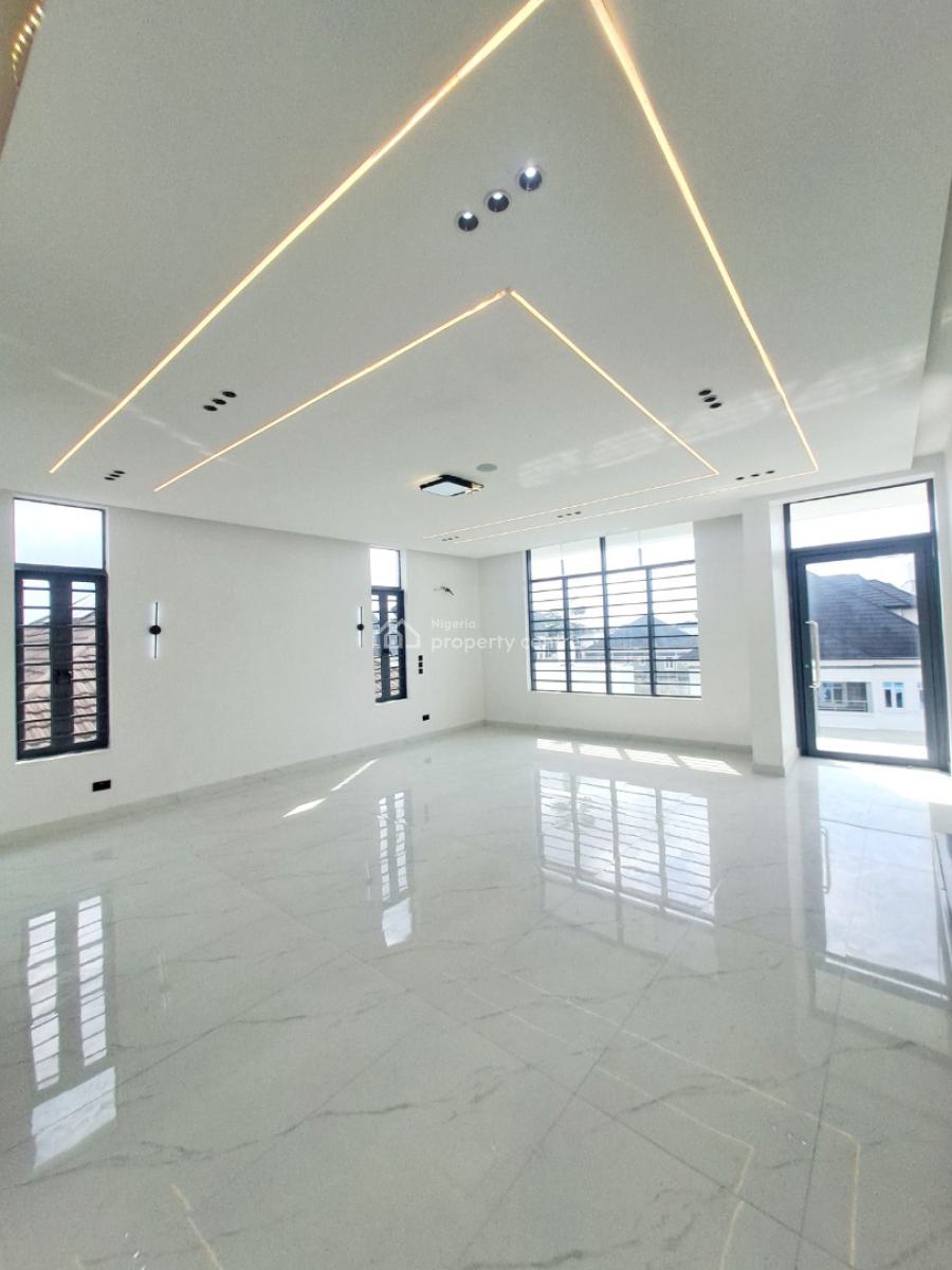 Newly Built 6 Bedroom Detached Duplex with Bq & Pool in a Gated Estate, Chevron Drive, Lekki, Lagos, Detached Duplex for Sale