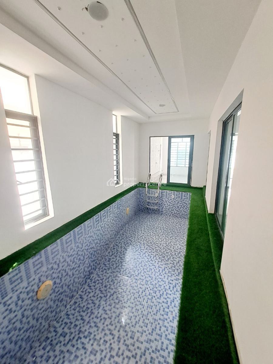 Newly Built 6 Bedroom Detached Duplex with Bq & Pool in a Gated Estate, Chevron Drive, Lekki, Lagos, Detached Duplex for Sale