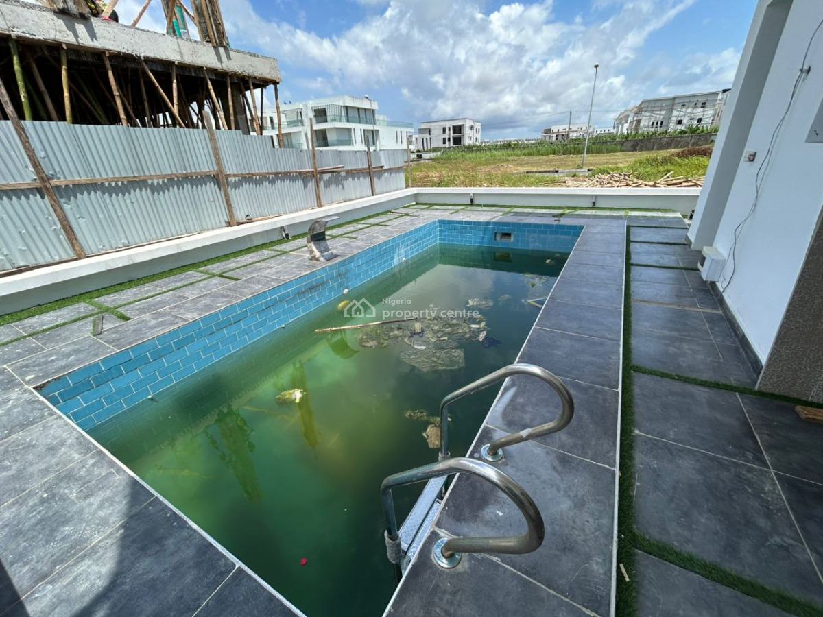 Luxury 4 Bedroom Semi Detached Duplex with a Pool + Bq, Cowrie Creek, Ikate, Lekki, Lagos, Semi-detached Duplex for Sale