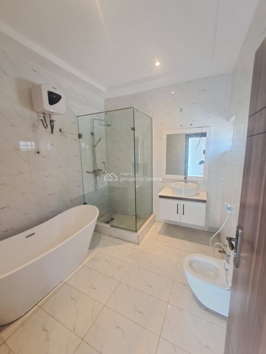 Newly Built 4 Bedroom Terrace with Bq in Serene Environment, By Salem, Ikate, Lekki, Lagos, Terraced Duplex for Rent