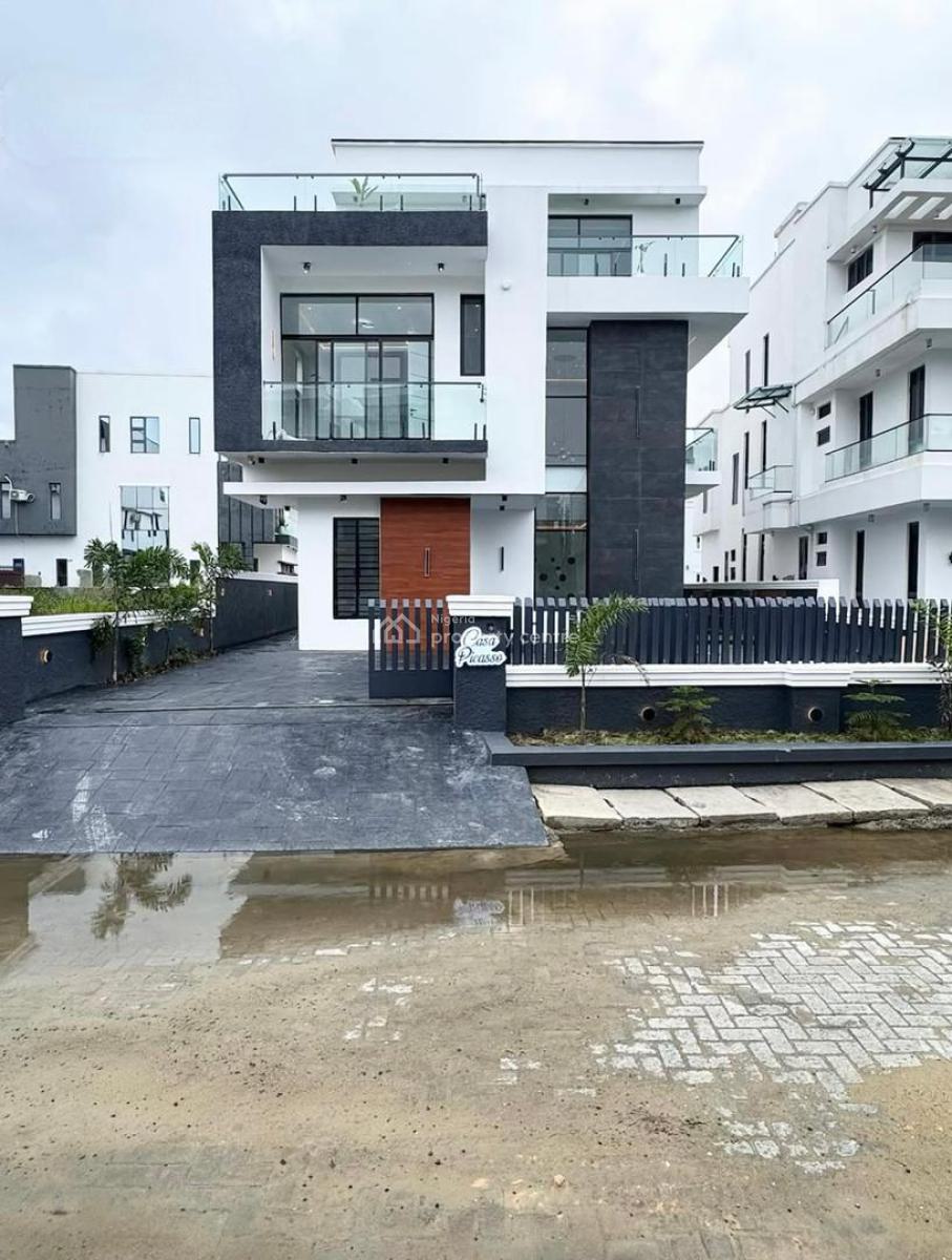 Newly Built 5 Bedroom Contemporary Detached House, Megamound Estate, Lekki, Lagos, Detached Duplex for Sale