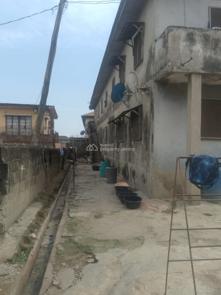 Demolishable Or to Be Renovated Storey Building on a Full Plot of Land, Olowora, Magodo, Lagos, Block of Flats for Sale