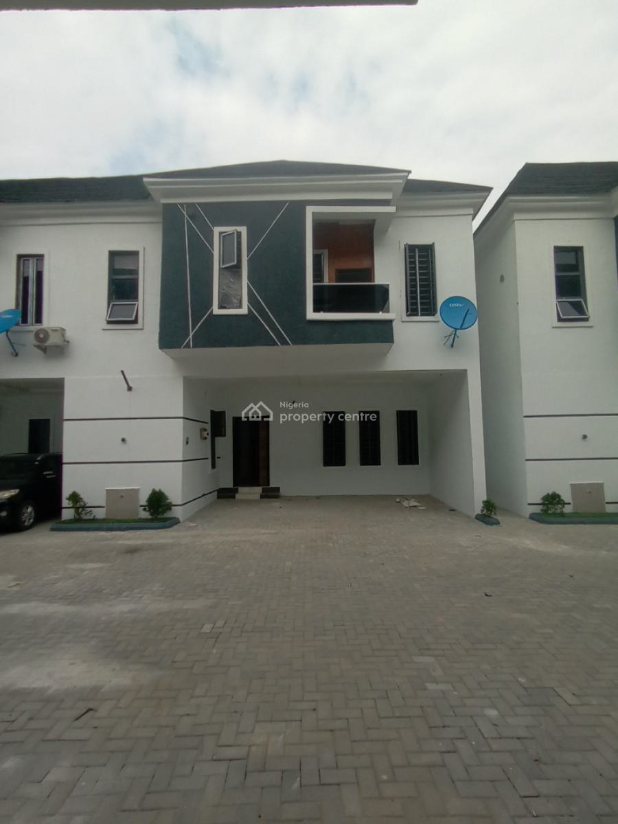 4 Bedroom Terraced Duplex, Off Mobil Road, Ajah, Lagos, Terraced Duplex for Rent