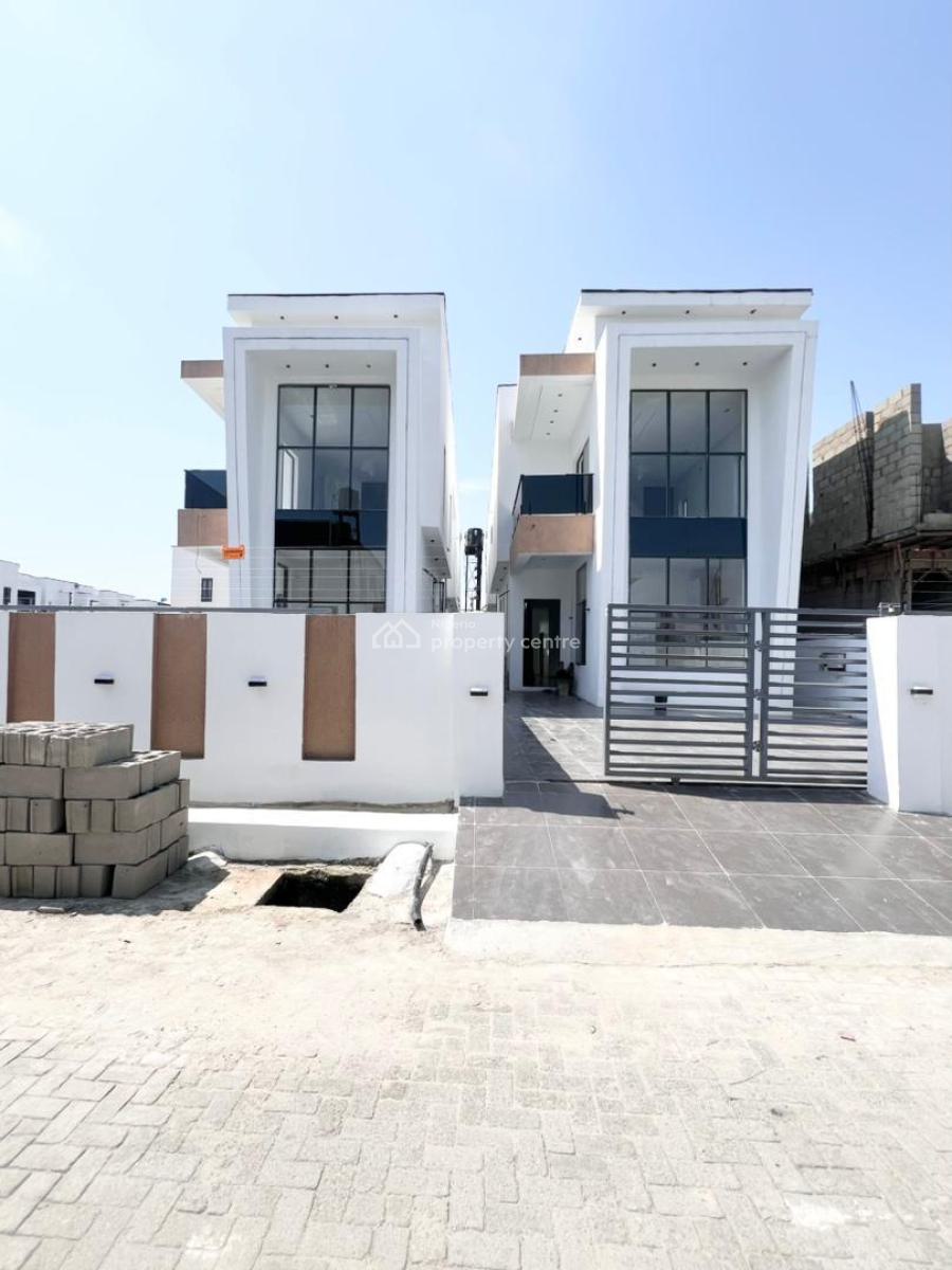 5 Bedrooms Fully-detached Duplex with Bq, Ajah, Lagos, Detached Duplex for Sale