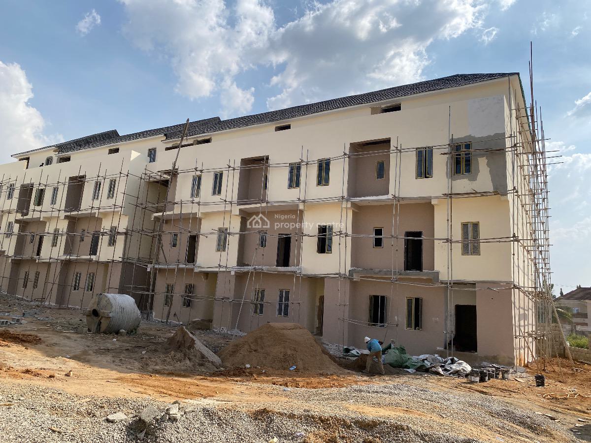 4 Bedroom Terrace Duplex with Penthouse (carcass), Life Camp, Abuja, Terraced Duplex for Sale