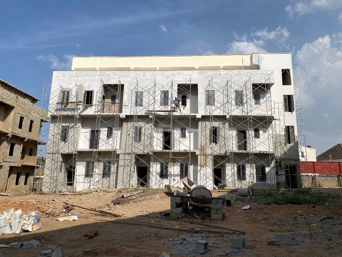 4 Bedroom Terrace Duplex with Penthouse (carcass), Life Camp, Abuja, Terraced Duplex for Sale