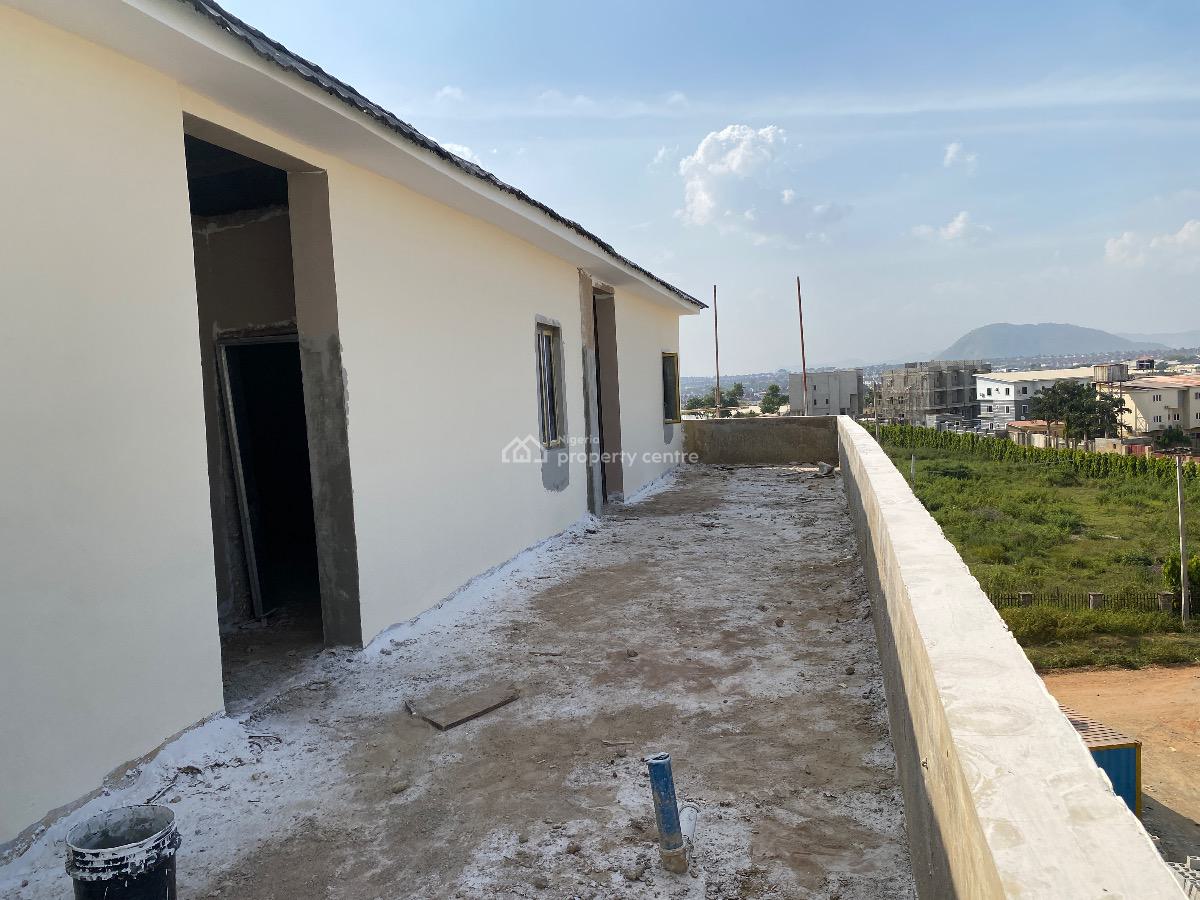 4 Bedroom Terrace Duplex with Penthouse (carcass), Life Camp, Abuja, Terraced Duplex for Sale