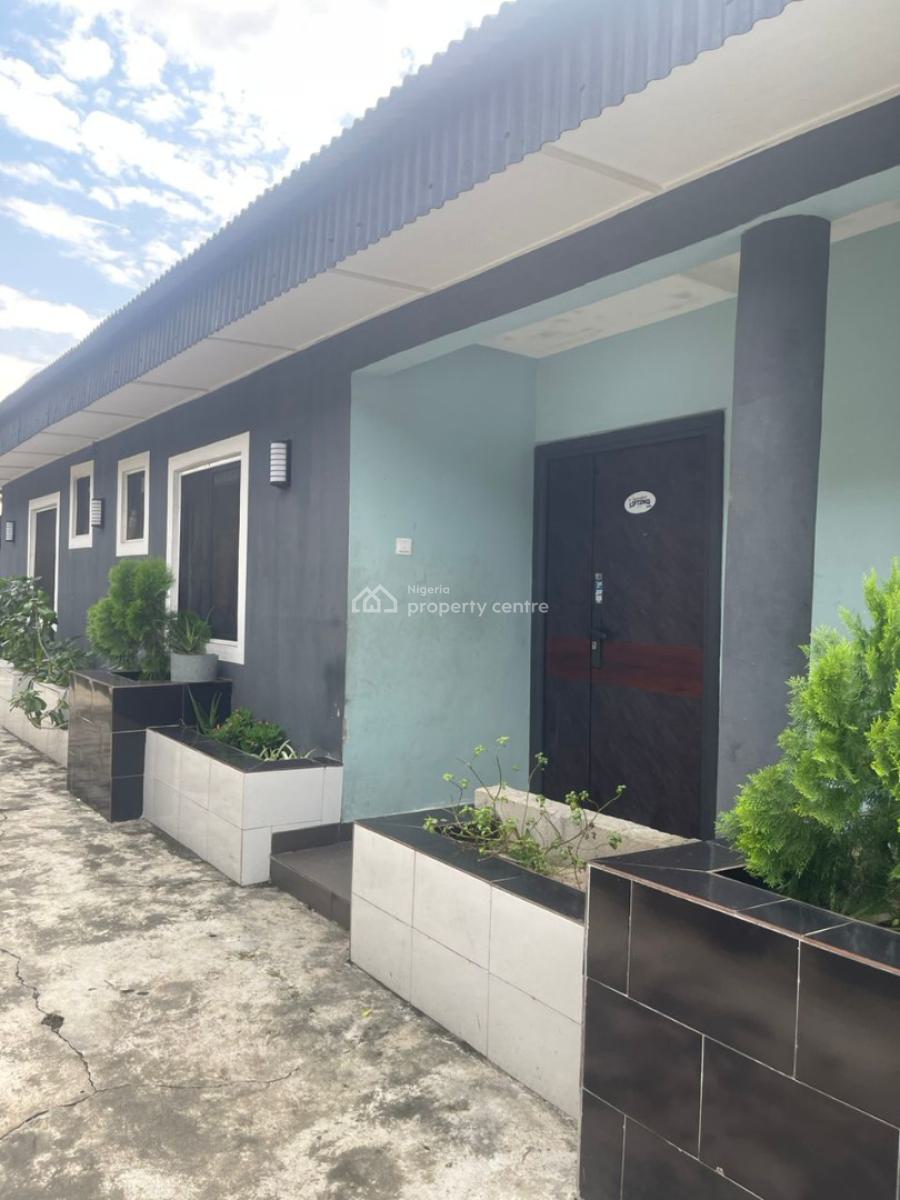 American Standard Pop 3 Bedroom Bungalow with 1 Bedroom Flat, Road 18 Agip Housing Estate, Rumueme, Port Harcourt, Rivers, Detached Bungalow for Sale