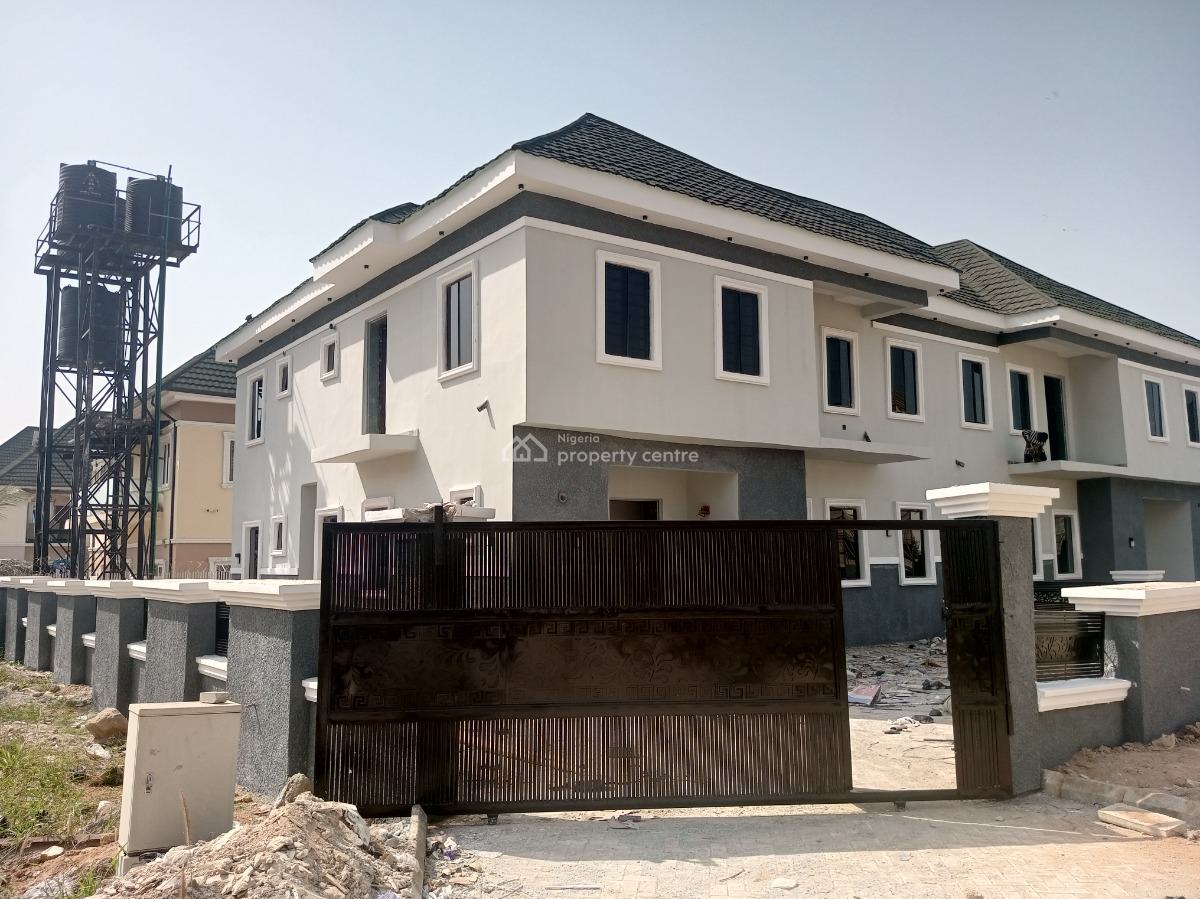 Newly Built Spacious 4 Bedroom Semi Detached Duplex with 1bq, River Park Estate, Lugbe District, Abuja, Semi-detached Duplex for Sale