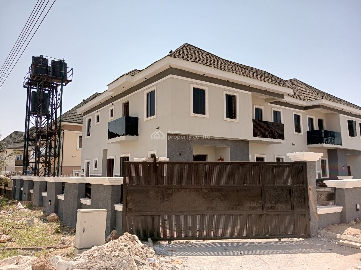 Newly Built Spacious 4 Bedrooms Semi Detached Duplex with 1bq, River Park Estate, Lugbe District, Abuja, Semi-detached Duplex for Sale