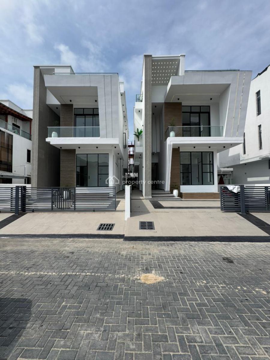 Beautiful 5 Bedroom Fully Detached Duplex with Bq, Osapa-london, Osapa, Lekki, Lagos, Detached Duplex for Sale