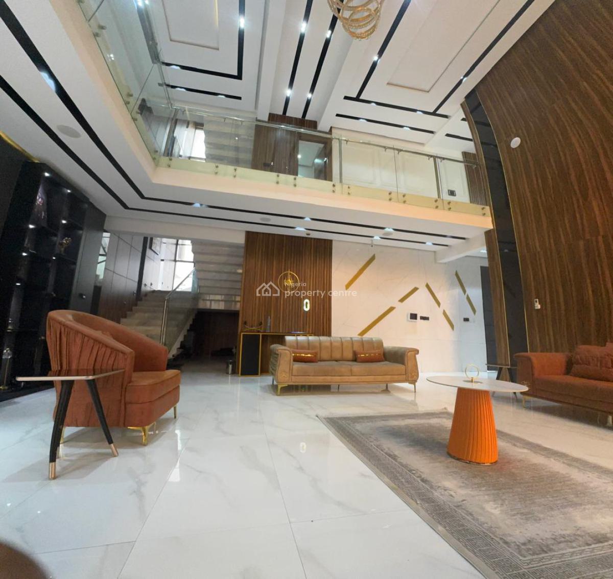 Luxury Fully Furnished Smart 5 Bedroom Duplex with Bq, Dawaki, Gwarinpa, Abuja, Detached Duplex for Sale