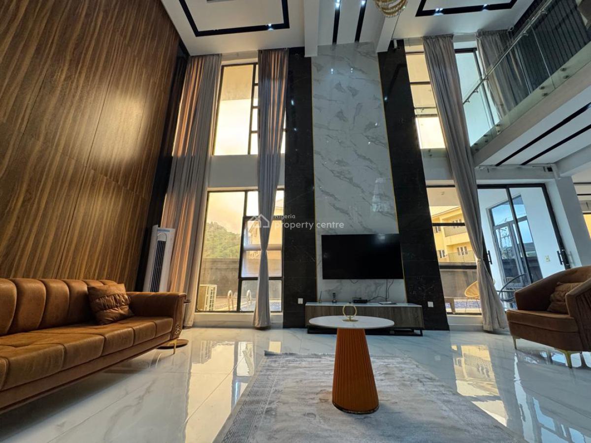 Luxury Fully Furnished Smart 5 Bedroom Duplex with Bq, Dawaki, Gwarinpa, Abuja, Detached Duplex for Sale