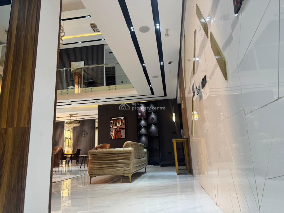 Luxury Fully Furnished Smart 5 Bedroom Duplex with Bq, Dawaki, Gwarinpa, Abuja, Detached Duplex for Sale