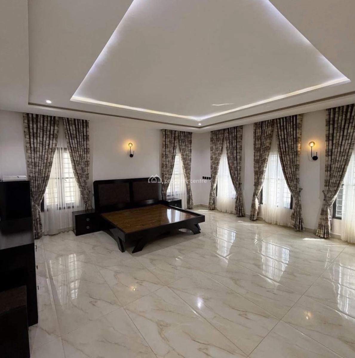 Newly Designed 5 Bedrooms Semi Detached Duplex, Bq, Inside an Estate, Inside Admiralty Estate (navy Town), Asokoro District, Abuja, Semi-detached Duplex for Sale