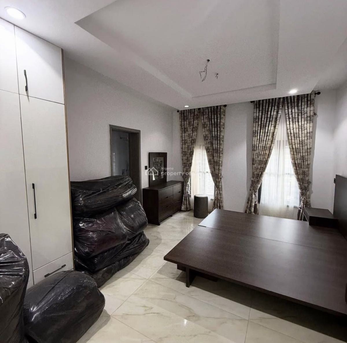 Newly Designed 5 Bedrooms Semi Detached Duplex, Bq, Inside an Estate, Inside Admiralty Estate (navy Town), Asokoro District, Abuja, Semi-detached Duplex for Sale