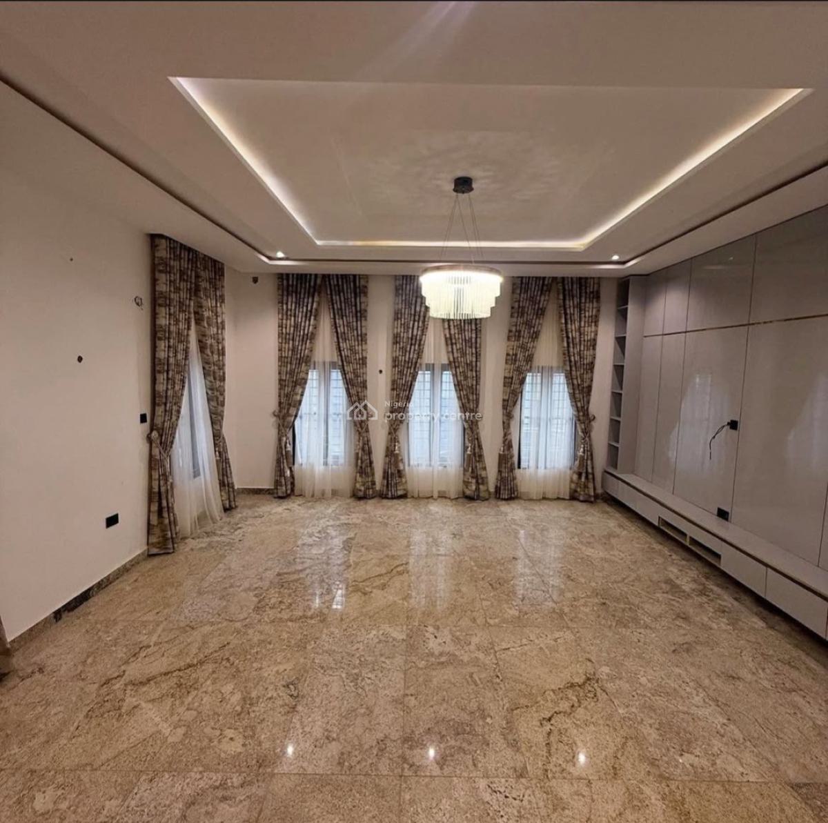 Newly Designed 5 Bedrooms Semi Detached Duplex, Bq, Inside an Estate, Inside Admiralty Estate (navy Town), Asokoro District, Abuja, Semi-detached Duplex for Sale