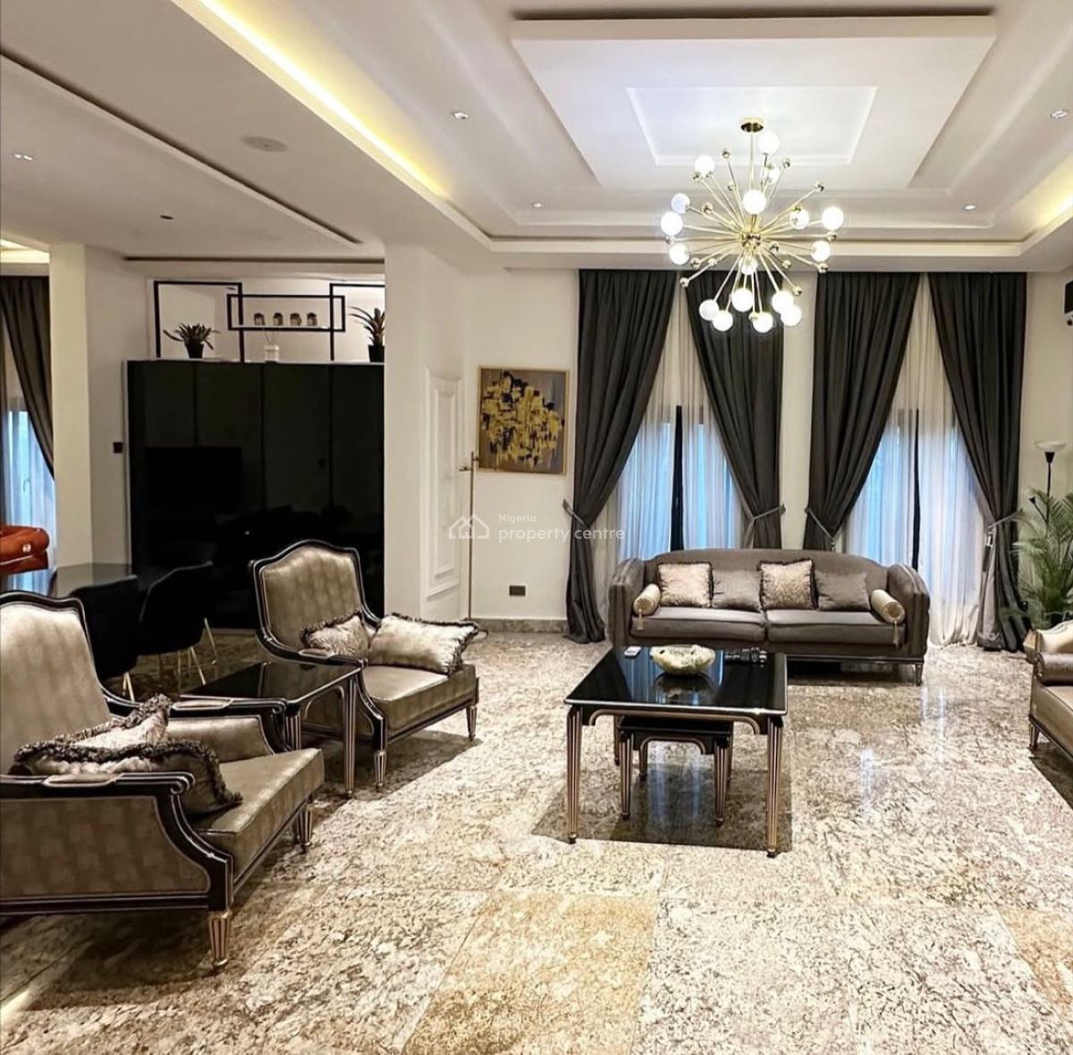 Luxurious 4 Bedroom Fully Furnished Detached Duplex, Bq, Pool, Gym, Gazebo, Gwarimpa Extension, Gwarinpa, Abuja, Detached Duplex for Sale