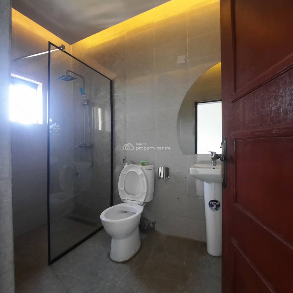 3 Bedroom Block of Flat, Very Clean, First Floor, with Ac, Main, Maitama District, Abuja, Flat / Apartment for Rent