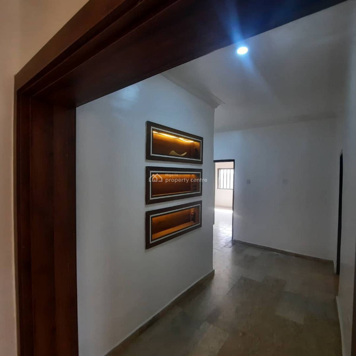 3 Bedroom Block of Flat, Very Clean, First Floor, with Ac, Main, Maitama District, Abuja, Flat / Apartment for Rent