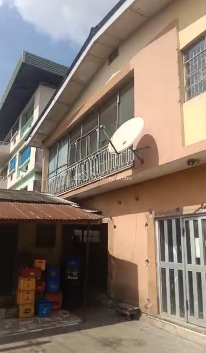 a Standard 4-block Flat Property with One Story Bq at The Back of The, Adetola, Aguda, Surulere, Lagos, Block of Flats for Sale