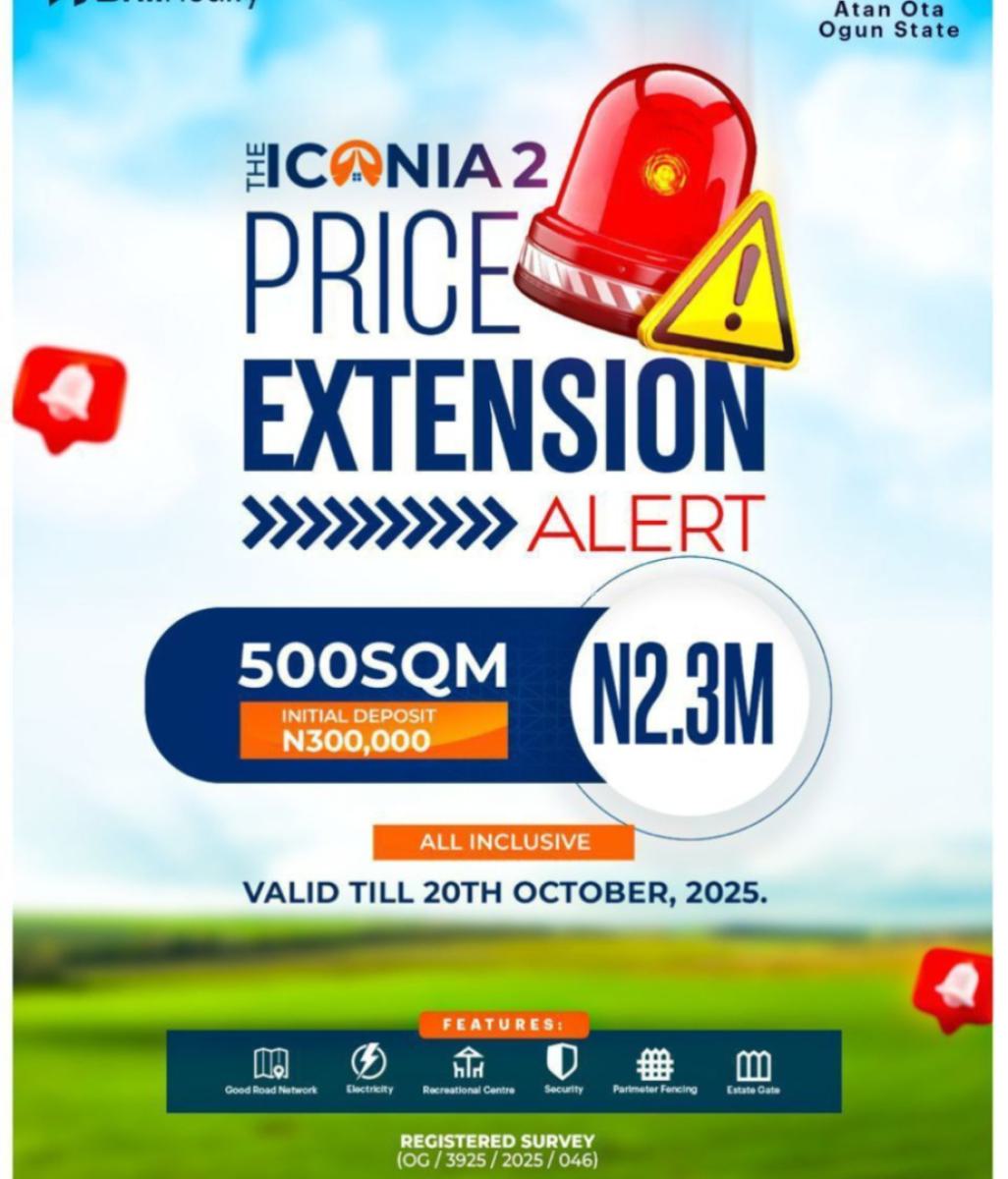 a Plot of Land in a Serene Location, Atan Ota, Ado-odo/ota, Ogun, Land for Sale