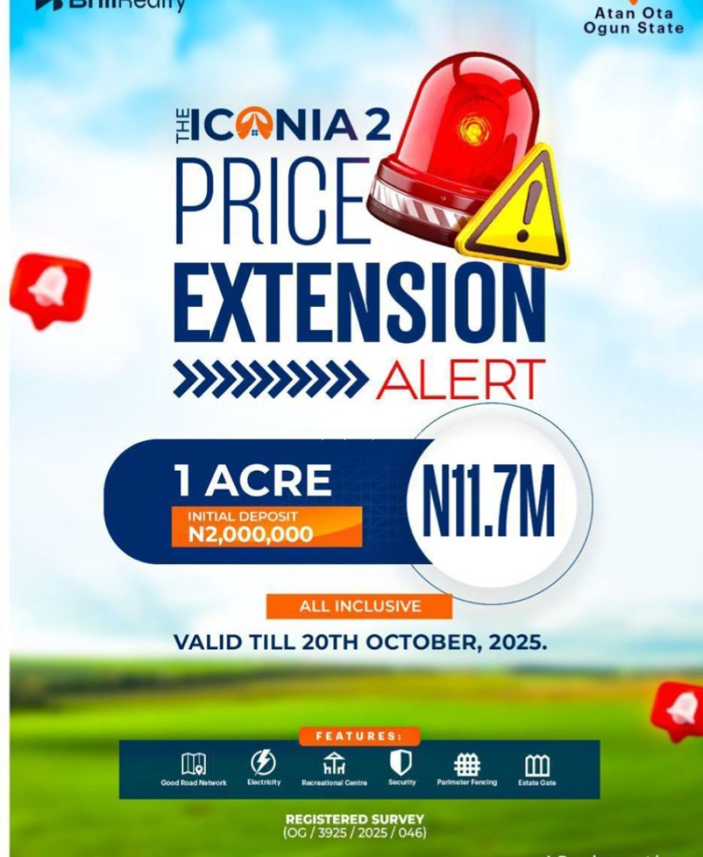 a Plot of Land in a Serene Location, Atan Ota, Ado-odo/ota, Ogun, Land for Sale