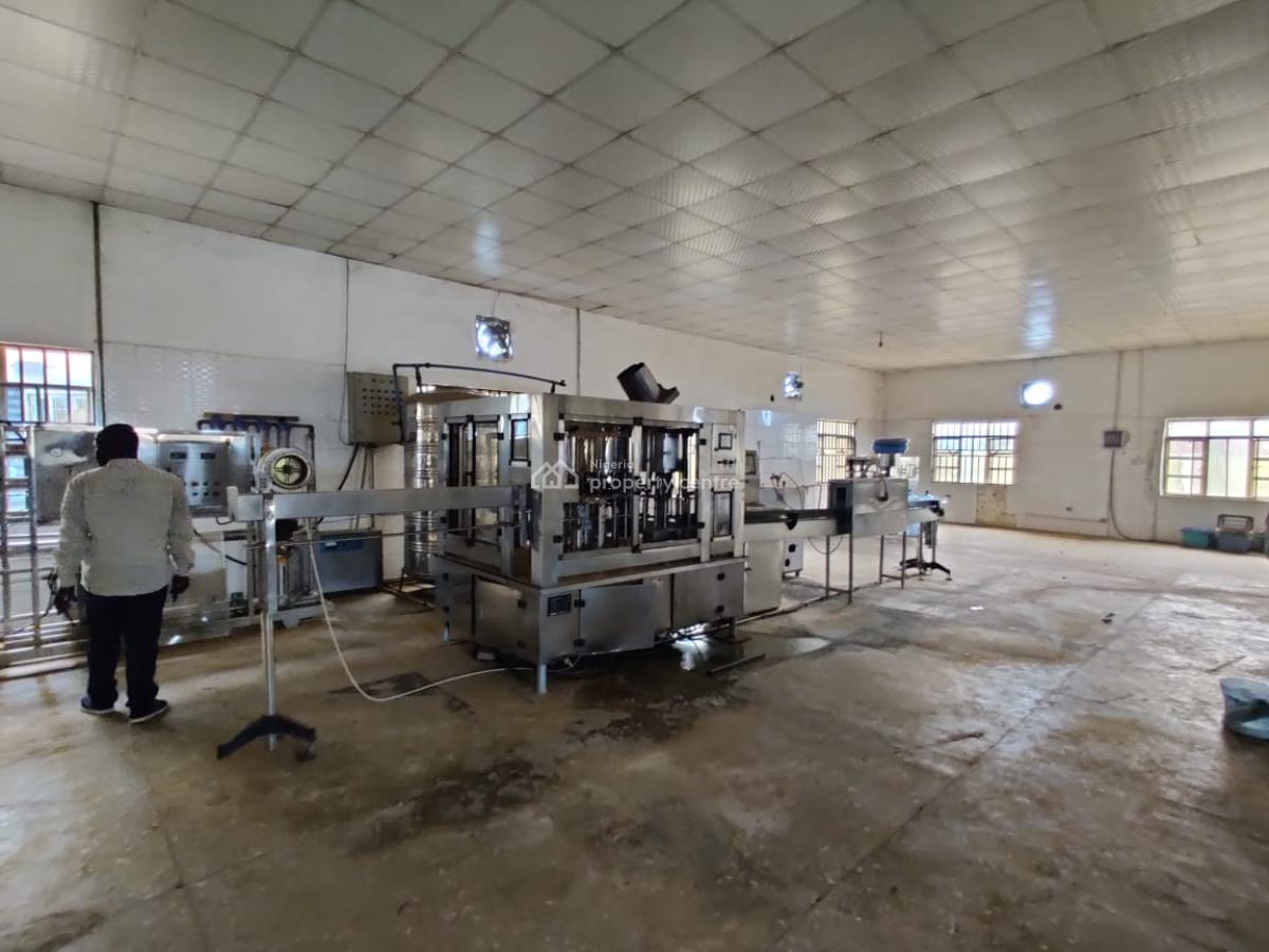 a Well Equipped Water and Yoghurt Factory, Kutunku, Gwagwalada, Abuja, Factory for Sale