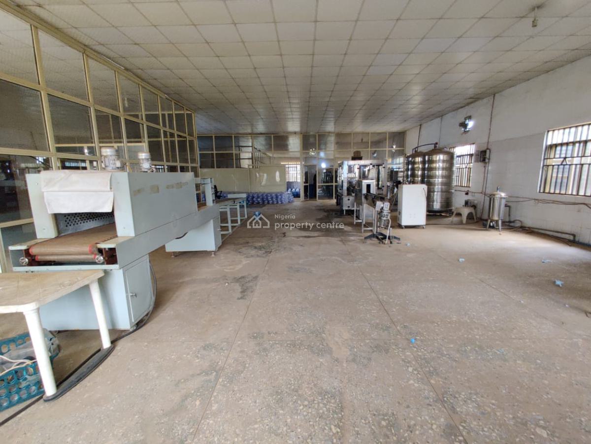 a Well Equipped Water and Yoghurt Factory, Kutunku, Gwagwalada, Abuja, Factory for Sale