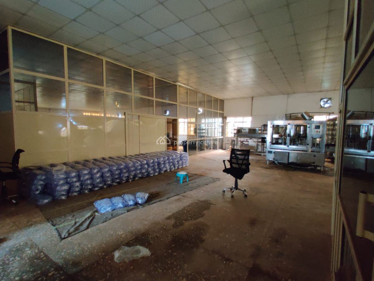 a Well Equipped Water and Yoghurt Factory, Kutunku, Gwagwalada, Abuja, Factory for Sale